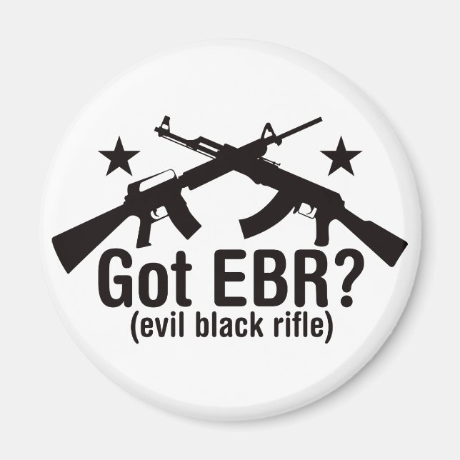 Imã Tem EBR? AR15 e AK47 (Frente)