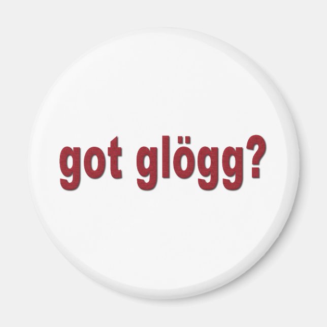 Imã tem glogg? Escandinavo engraçado (Frente)
