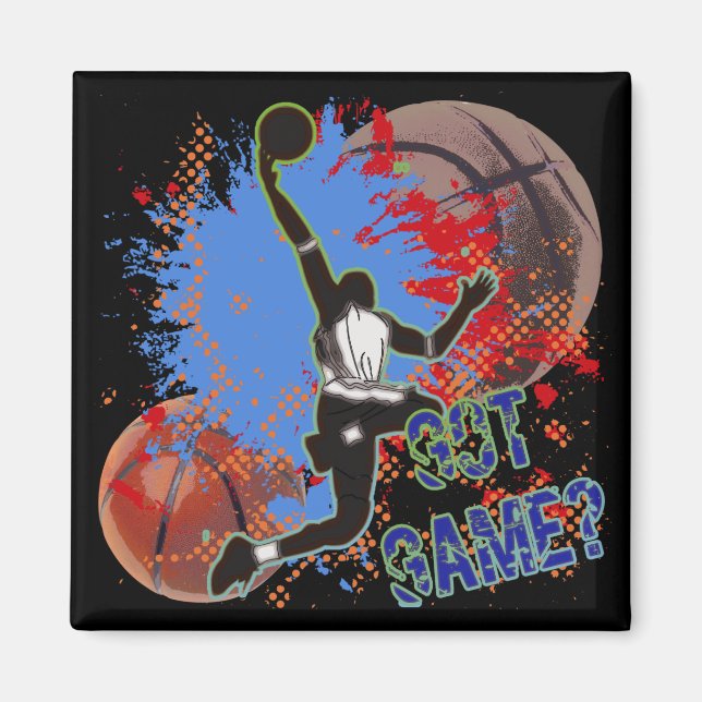 IMÃ TEM JOGO - BASKETBALL (Frente)