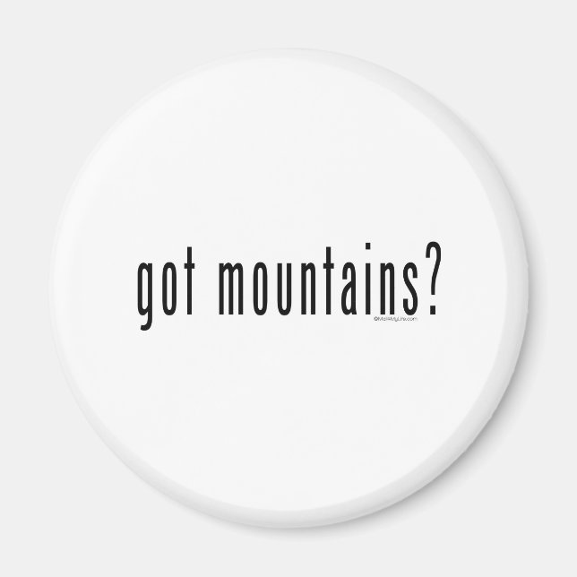 Imã tem montanhas? (Frente)