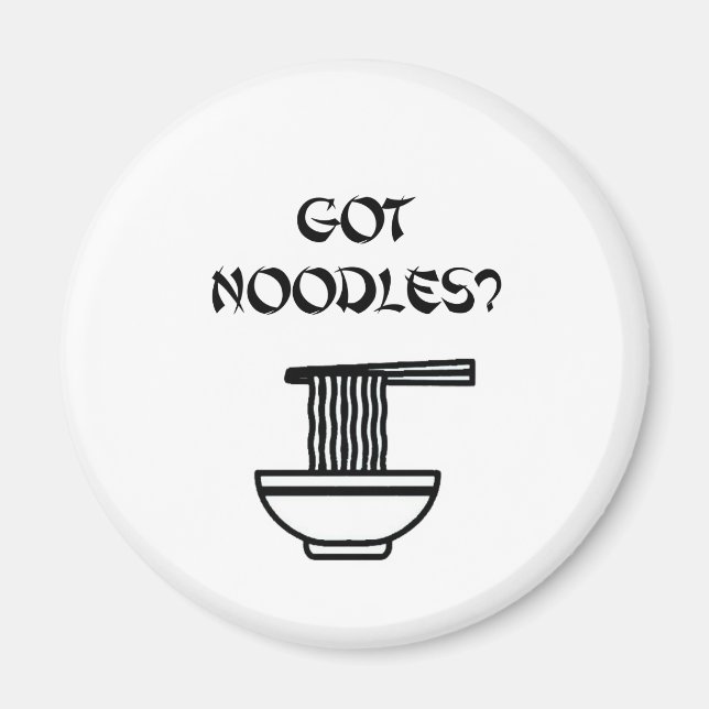 Imã Tem Noodles? (Frente)