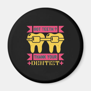 Imã Tem o Obrigado dos dentes