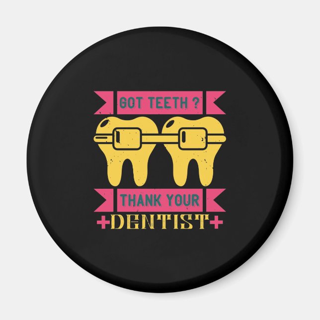 Imã Tem o Obrigado dos dentes (Frente)