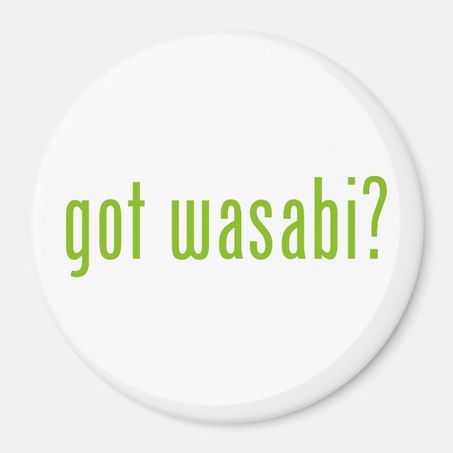 Imã tem o wasabi? (Frente)