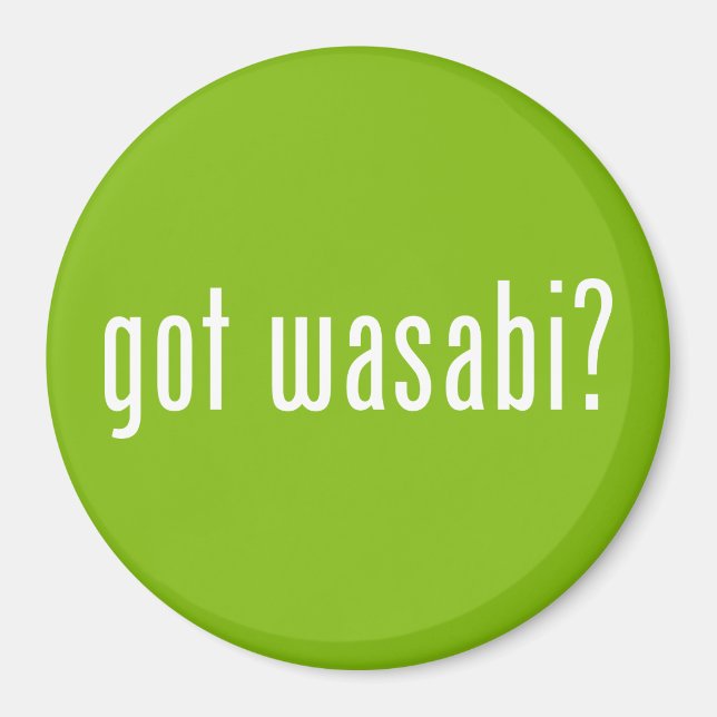 Imã tem o wasabi? (Frente)