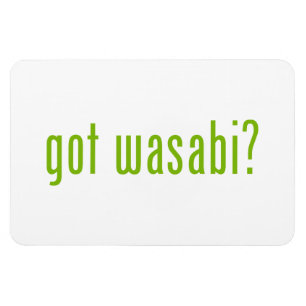Ímã tem o wasabi?