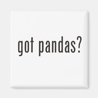 Imã tem pandas?