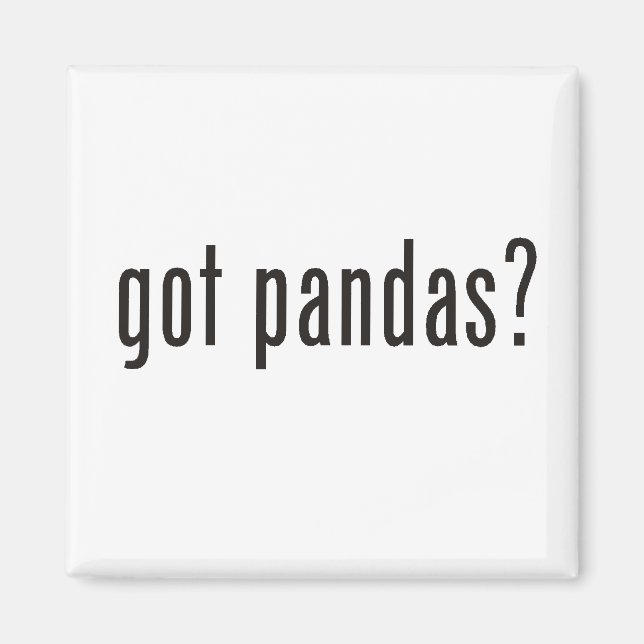 Imã tem pandas? (Frente)