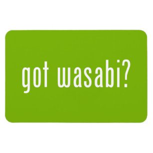 Ímã tem wasabi?