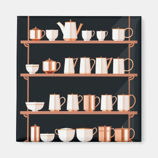 Imã Tema de Cozinha de 50 de chá retrorreflectores