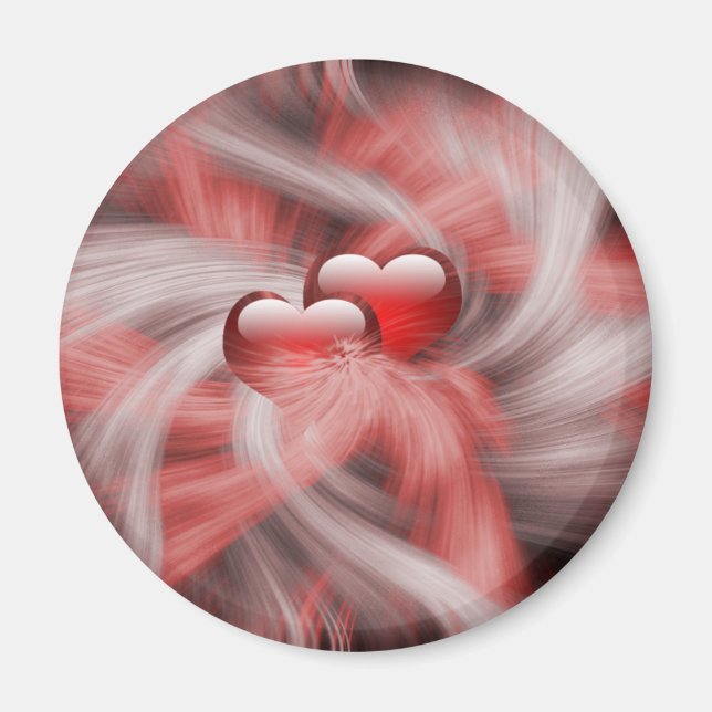 Imã Tema do Amor dos Corações (Frente)