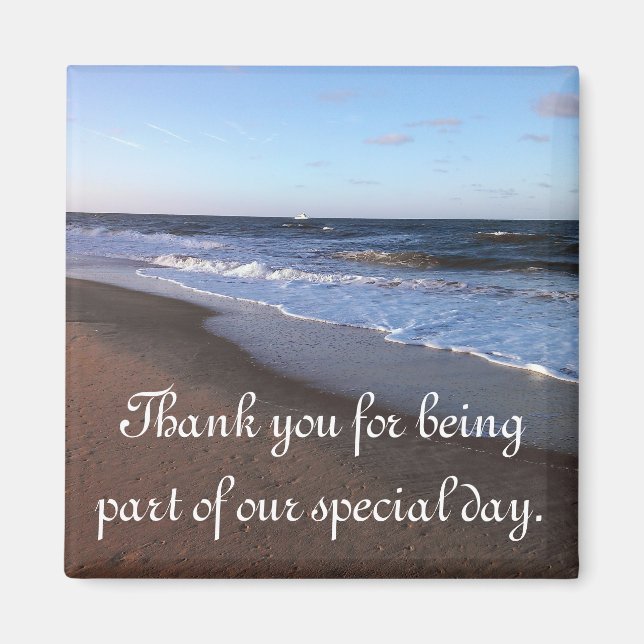 Imã Tema Oceano e Praia (Frente)