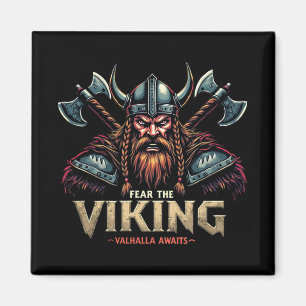 Imã Teme O Viking Nórdico Guerreiro Valhalla Aguarda