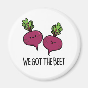 Imã Temos O Beet Cute Vegetariano.