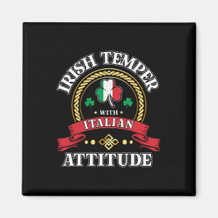 Imã Temperamento Irlandês Atitude Italiana Dia de São