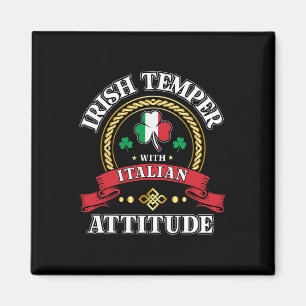 Imã Temperamento Irlandês Atitude Italiana Dia de São 