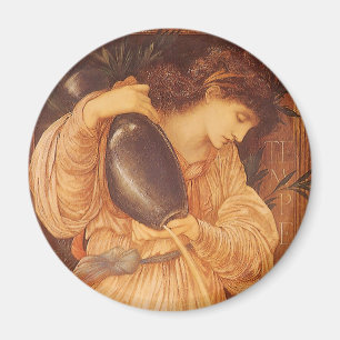 Imã Temperantia por Burne Jones, arte do Victorian do