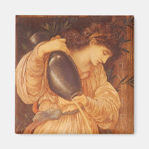 Imã Temperantia por Burne Jones, arte do Victorian do