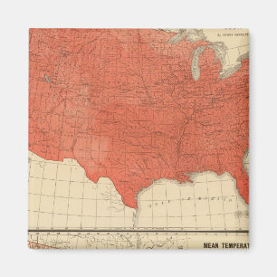 Imã Temperatura média