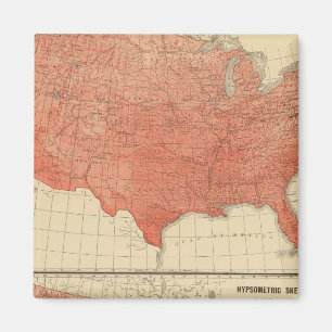 Imã Temperatura média anual, esboço hipótico