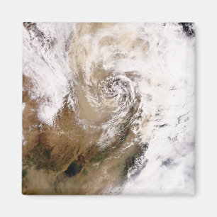 Imã Tempestade de poeira na China norte