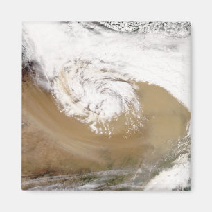 Imã Tempestade de poeira na China norte 2