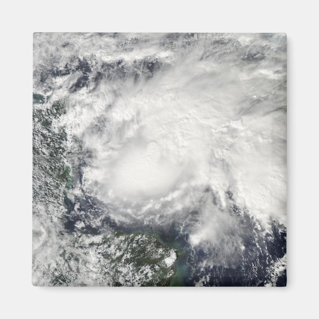 Imã Tempestade tropical Ida no Mar Caribe (Frente)