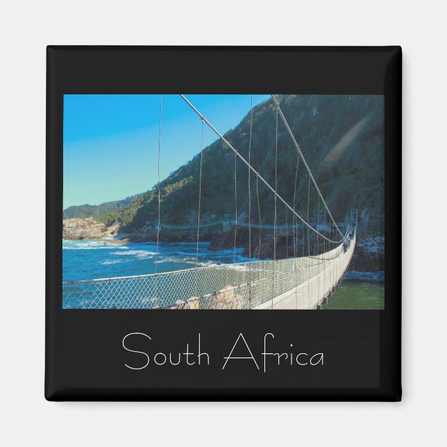 Imã Tempestades River Tsitsikamma Park South Africa Ma (Frente)