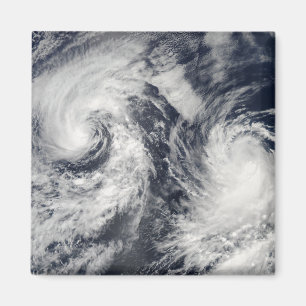 Imã Tempestades tropicais Boris e Cristina