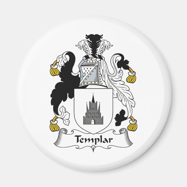 Imã Templar Family Crest (Frente)