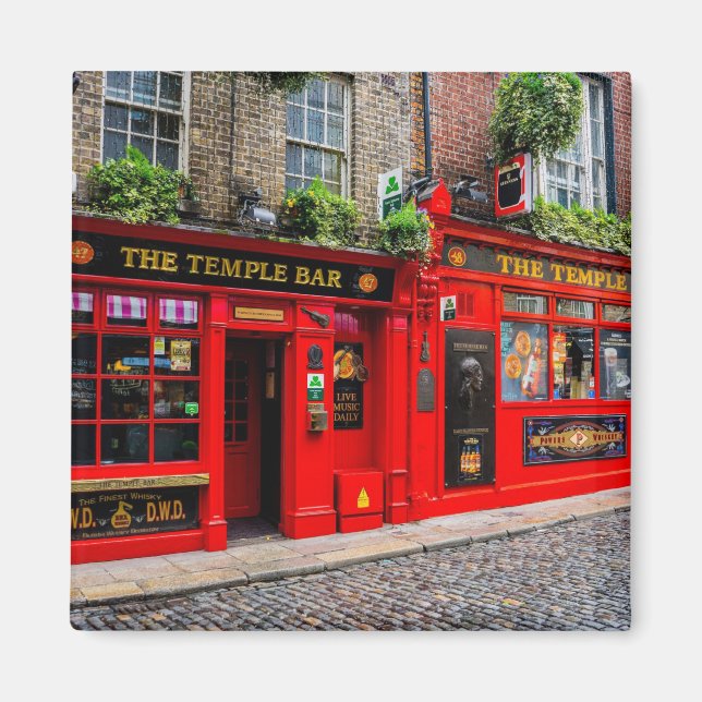 Imã Temple Bar, Dublin, Irlanda (Frente)