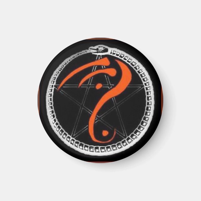 Imã Temple House Sahjaza Sigil Magnet (Frente)