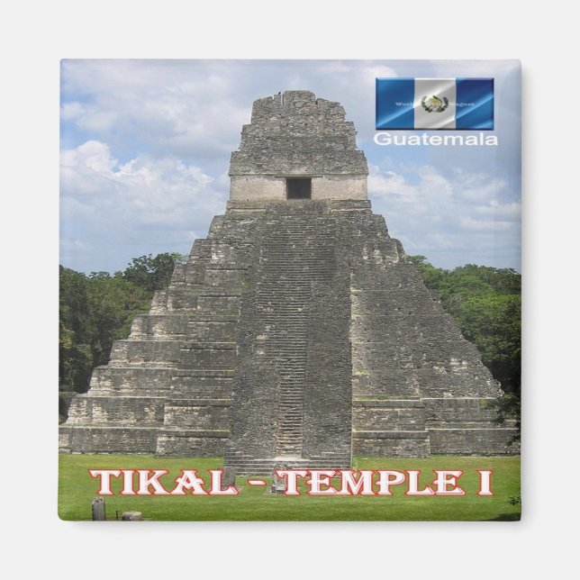 Imã Temple I, Guatemala, Fridge, TIKAL N.P. z010 (Frente)