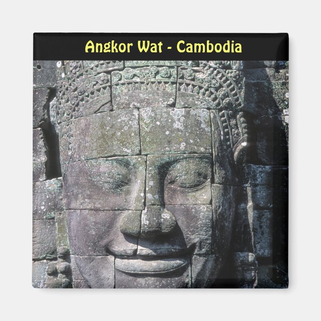 Imã Templo Bayon em Angkor Wat - Camboja (Frente)