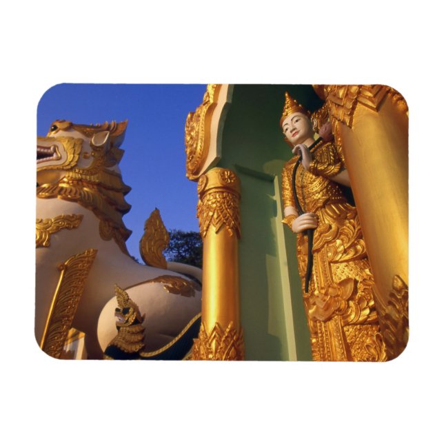 Ímã Templo da Birmânia (Myanmar), Rangum (Rangum) (Horizontal)