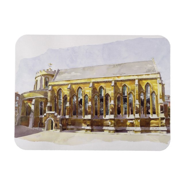 Ímã Templo da Igreja Temple (Horizontal)