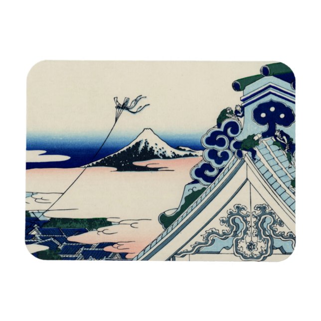 Ímã Templo de Asakusa Honganji na Capital Oriental (Horizontal)