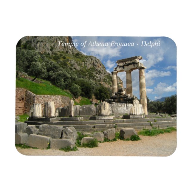 Ímã Templo de Athena Pronaea - Delphi (Horizontal)