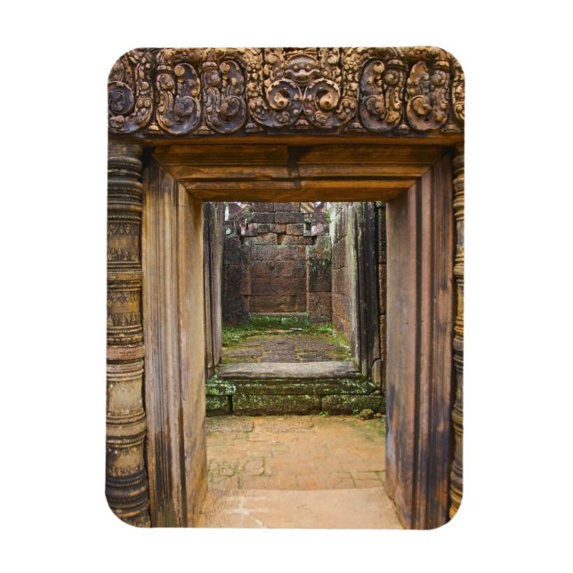 Ímã Templo de Banteay Srei, Angkor, Província de Siem  (Vertical)