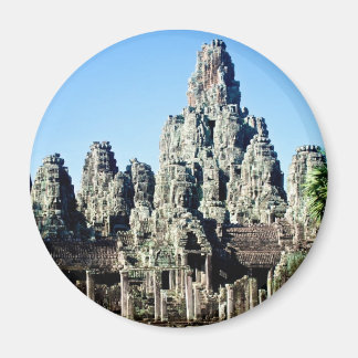 Imã Templo de Bayon em Angkor, Camboja