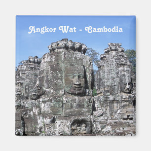 Imã Templo de Bayon em Angkor Wat - Camboja