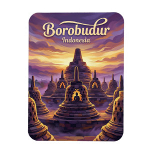 Ímã Templo de Borobudur Indonésia