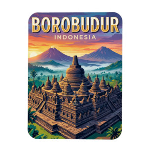 Ímã Templo de Borobudur Indonésia