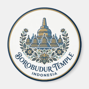 Imã Templo de Borobudur Indonésia