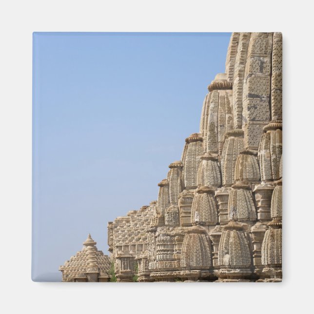 Imã Templo de Jain em Chittorgarh Fort, Índia (Frente)