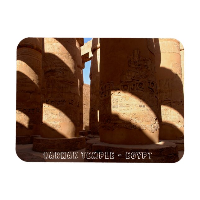 Ímã Templo de Karnak - Luxor, Egito (Horizontal)