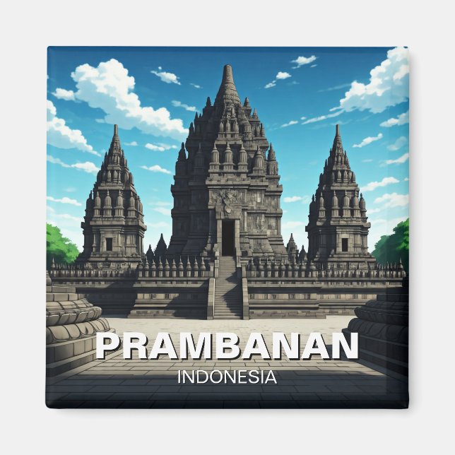 Imã Templo de Prambanan Indonésia UNESCO (Frente)