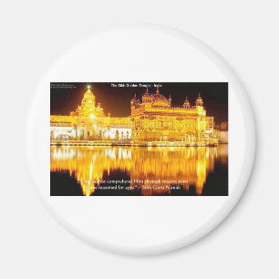 Imã Templo Dourado Sikh na Índia Camisetas & Presentes