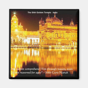 Imã Templo Dourado Sikh na Índia Gifts & Camisetas