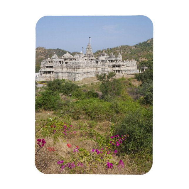 Ímã Templo Jain de Ranakpur, Ranakpur, Rajasthan, Índi (Vertical)